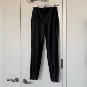 Brand new Zara leather legging xs
